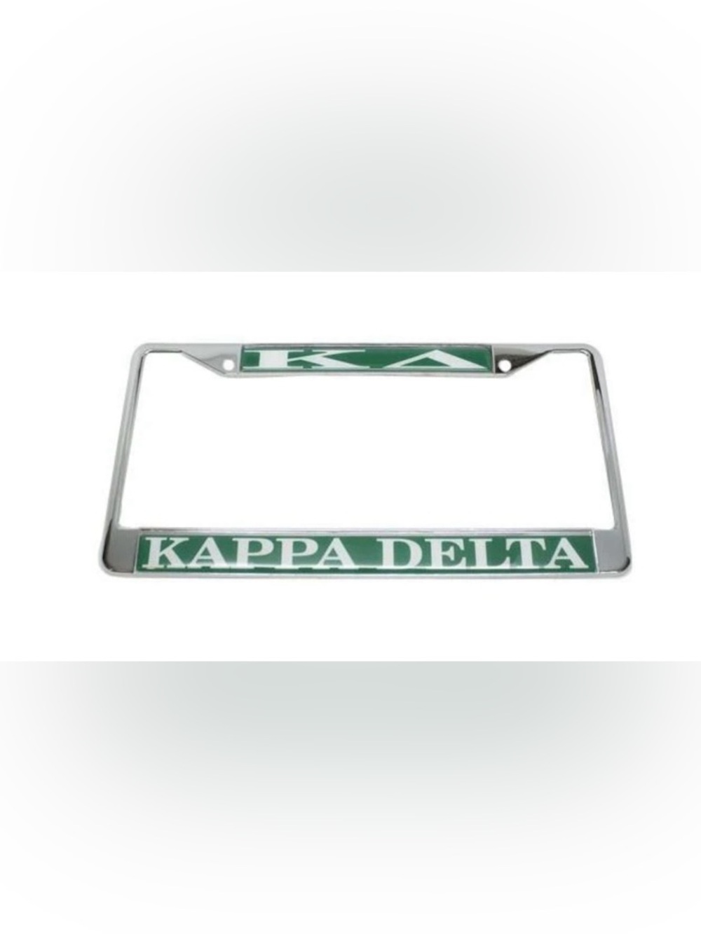 Kappa Delta License Plate Frame